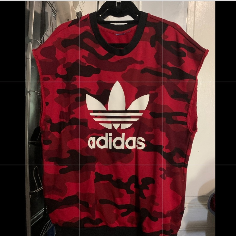 Men’s camp adidas shirt